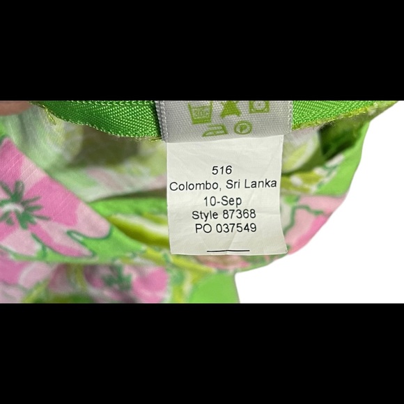 🎉 Lily Pulitzer Resort Fit Seahorse Vintage Carpi Pants Sz 4 - Picture 8 of 13